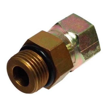 Apache Apache Hydraulic Adapter 39005800, 1/2" Male O-Ring X 1/2" Female Pipe Swivel 39005800